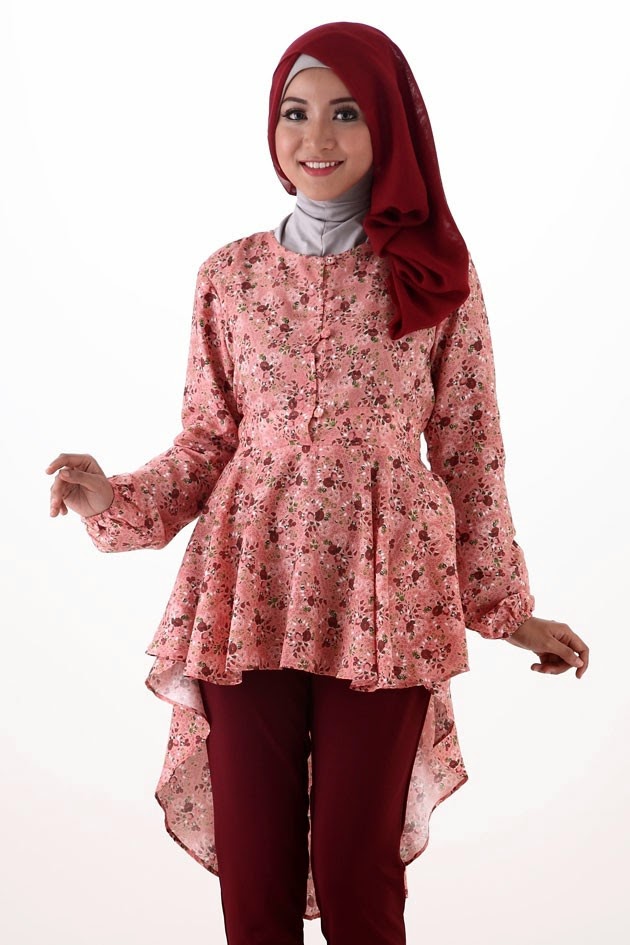 Baju batik muslim wanita