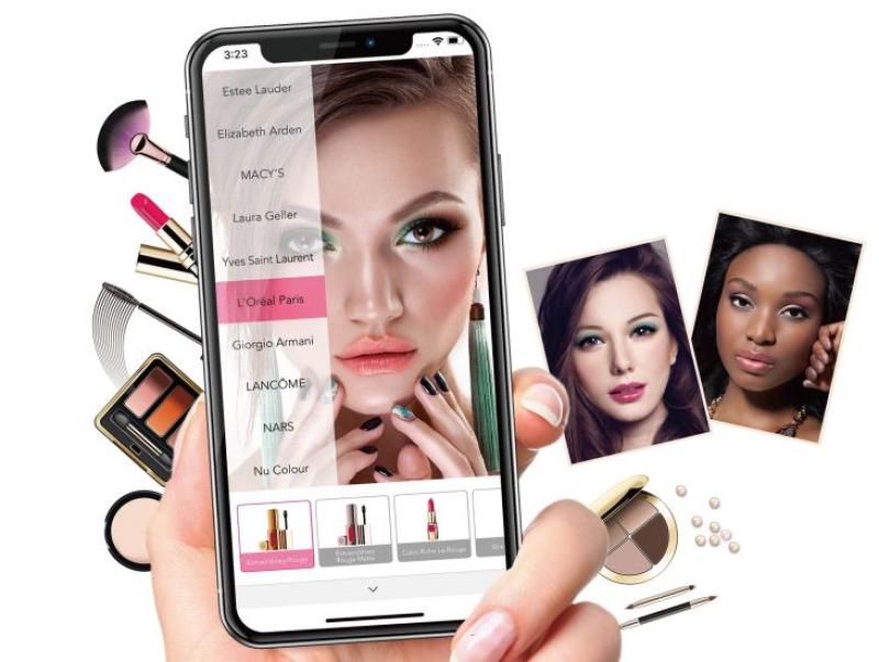 7. Aplikasi Makeup Wajah di Komputer